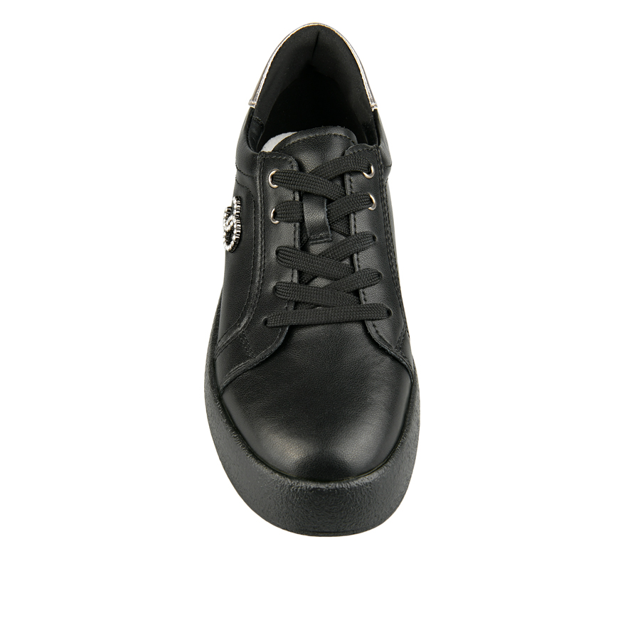 pantofi damă piele naturală negru 0156191