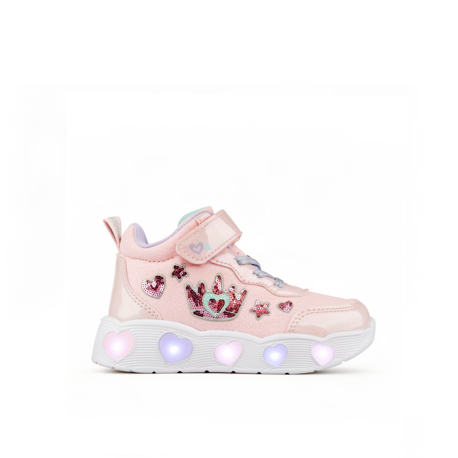 kids boots synthetic leather pink 0162285