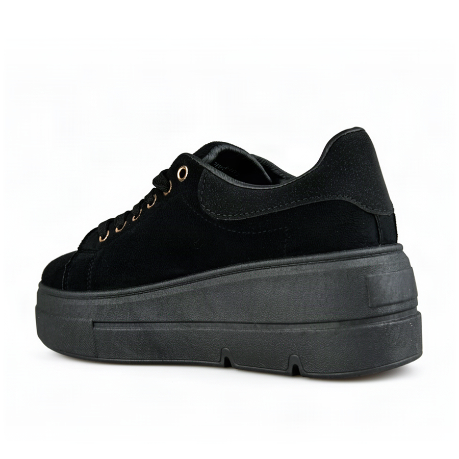 adidași damă piele ecologică/textil negru 0163312