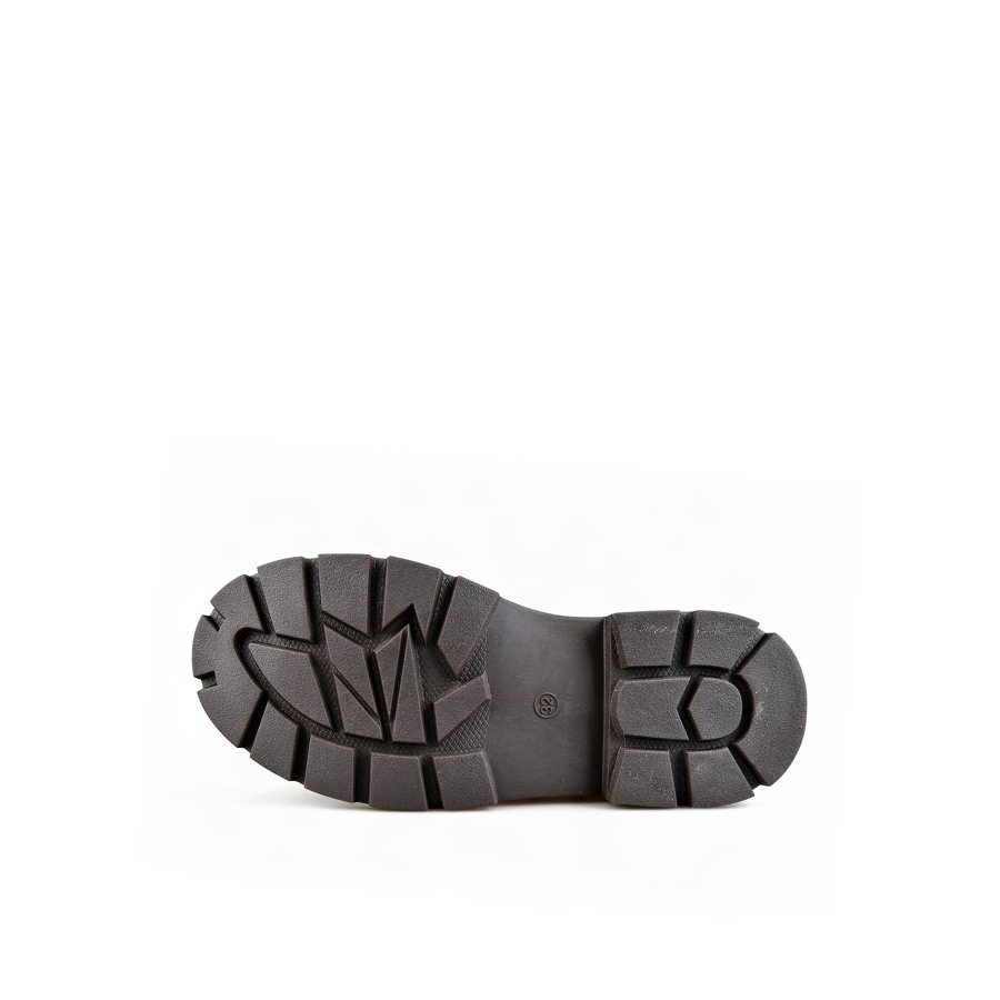 kids boots synthetic leather dark brown 0162540