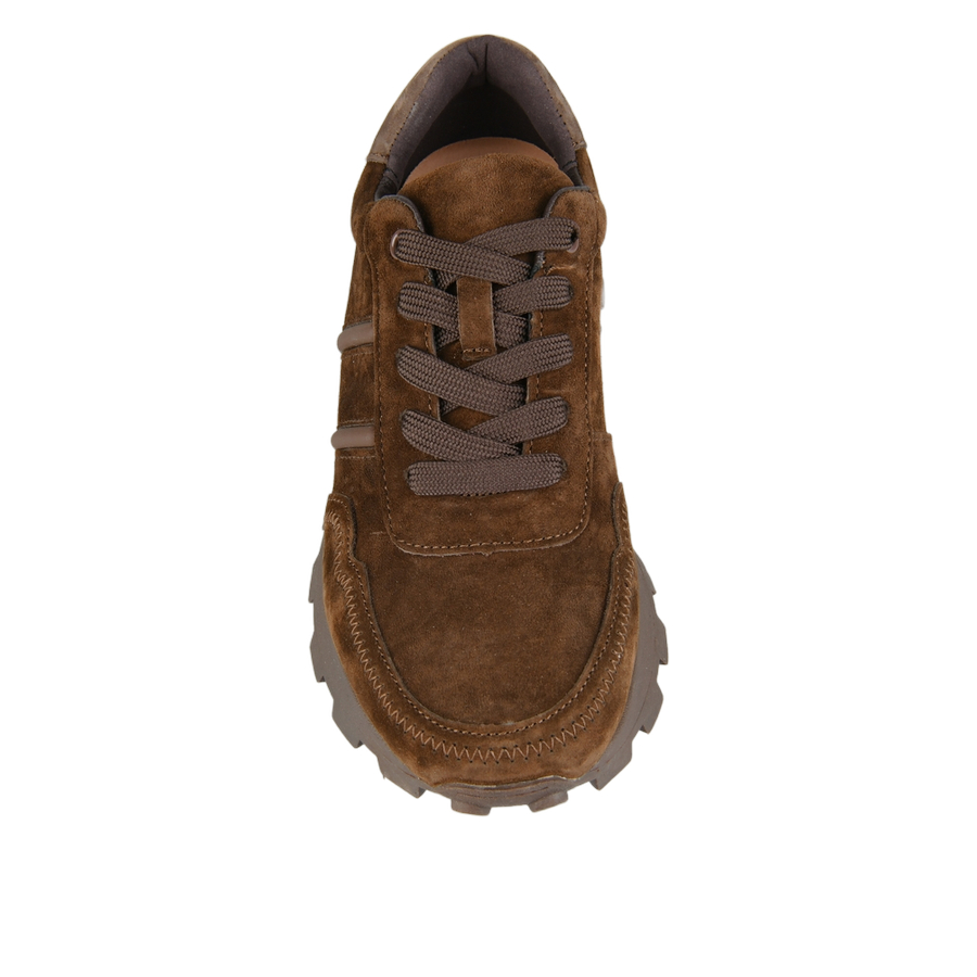 adidași damă piele naturală maro 0163178