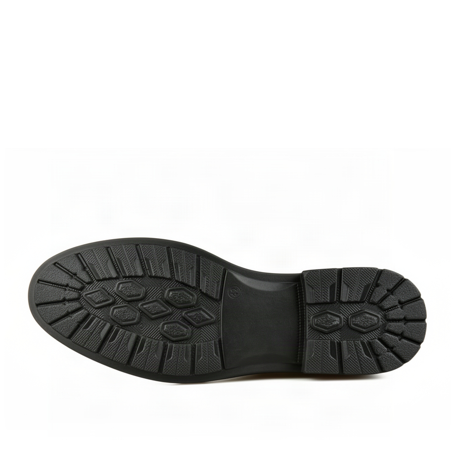 botine bărbați piele naturală negru 0162141