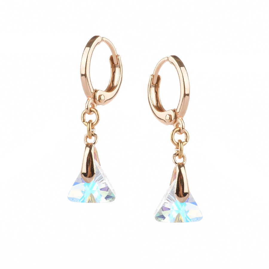 set damă alamă, cristale Swarovski auriu 0165083