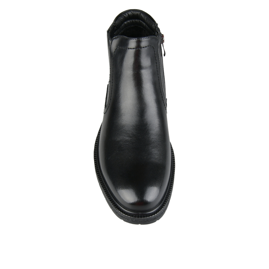 botine bărbați piele naturală negru 0162138
