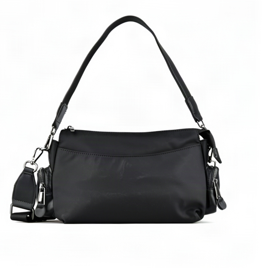 geantă damă textil negru 0163116