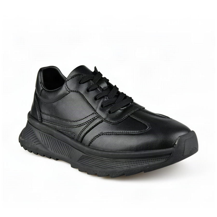 adidași damă piele naturală negru 0163331