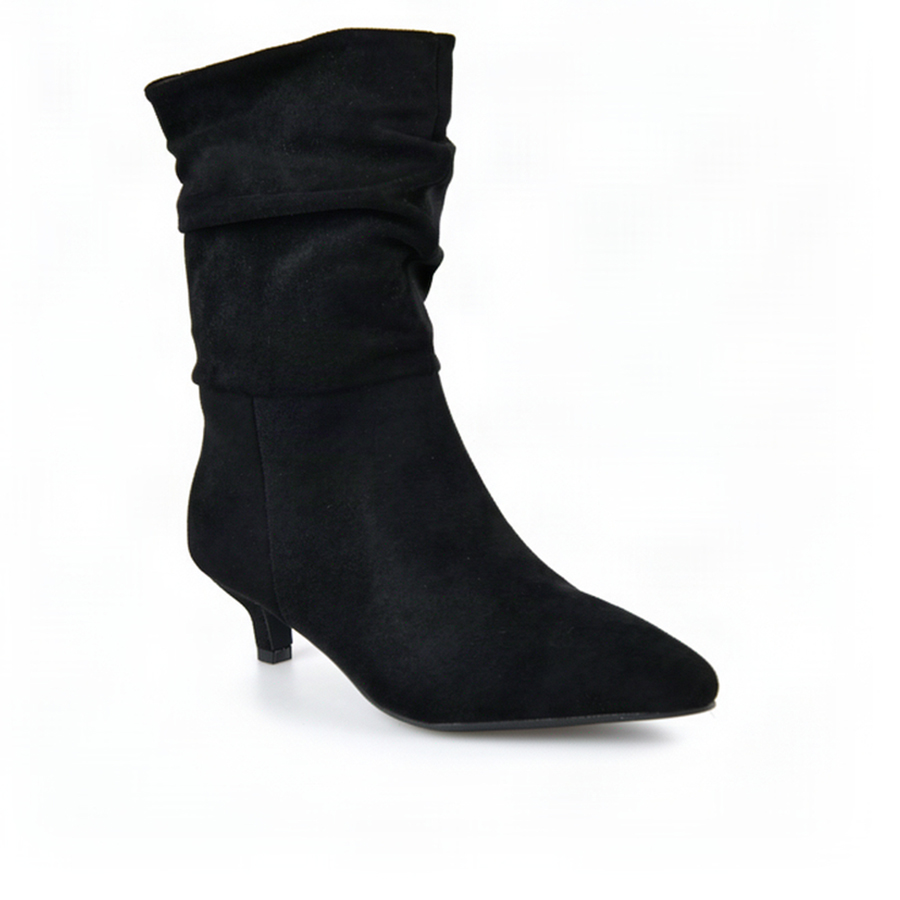 botine damă textil negru 0162848