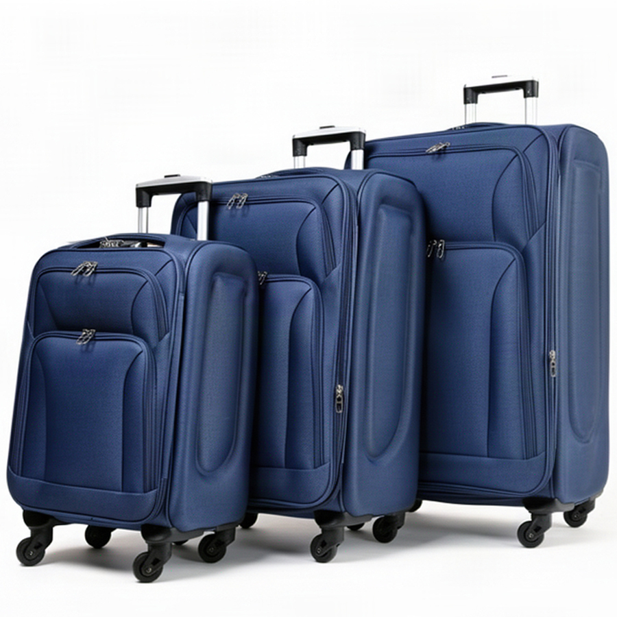 medium suitcase textile tŭmno sin dark blue 0163718