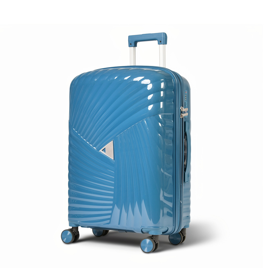 medium suitcase polypropylene blue 0161608