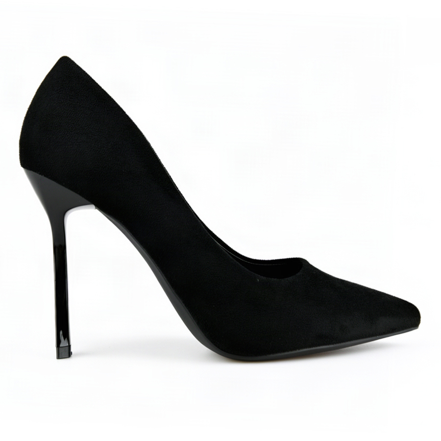 pantofi damă textil negru 0163024