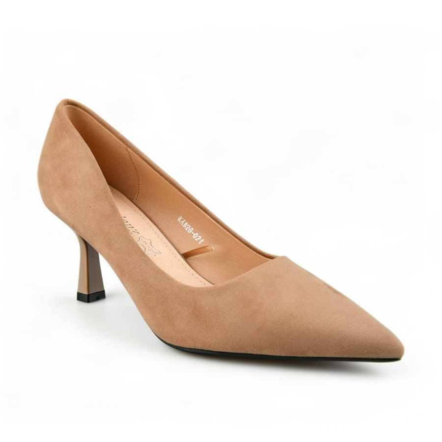 pantofi damă textil bej 0163012