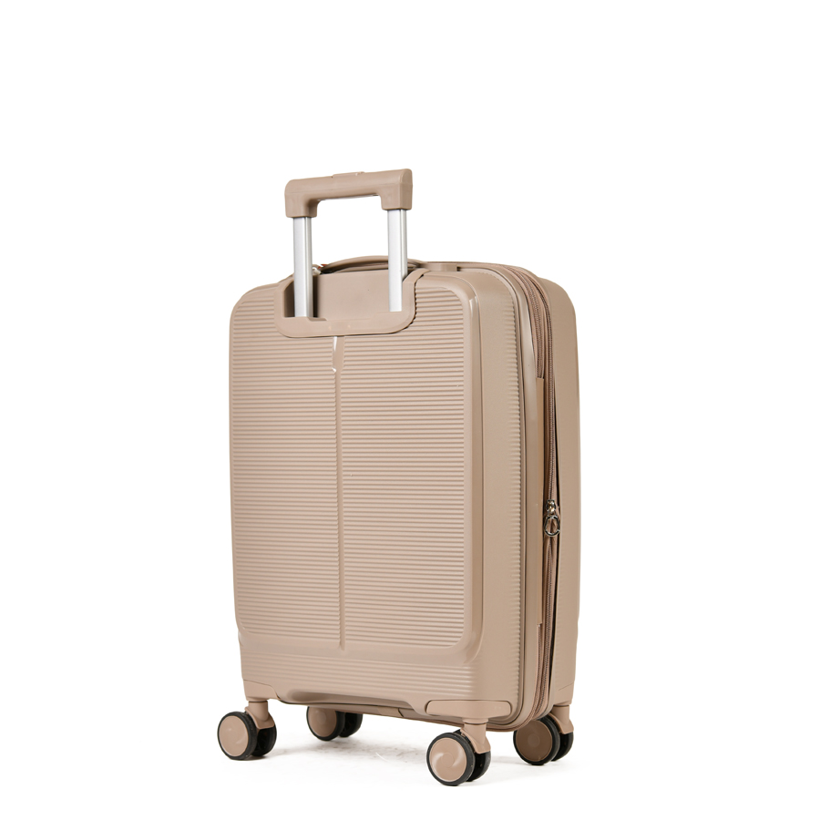 small suitcase polypropylene light brown 0161415