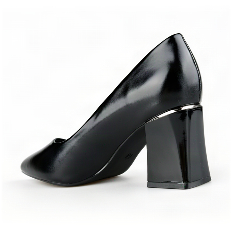 pantofi damă piele ecologică negru 0163036