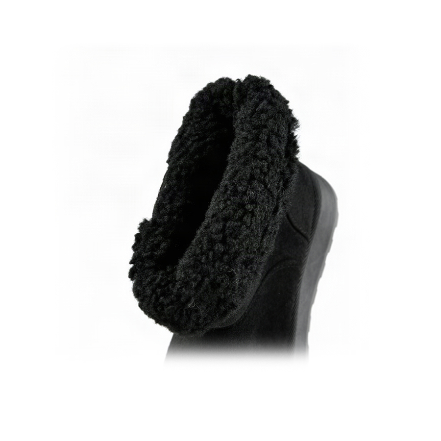 botine damă textil negru 0163246