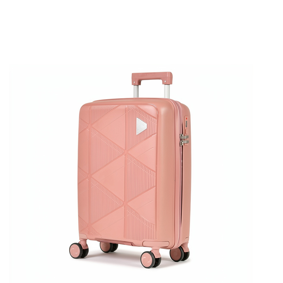 small suitcase polypropylene dark pink 0161577
