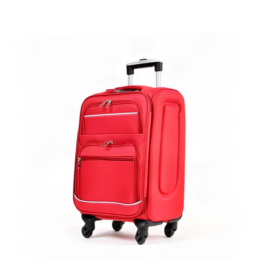 small suitcase textile red 0163732