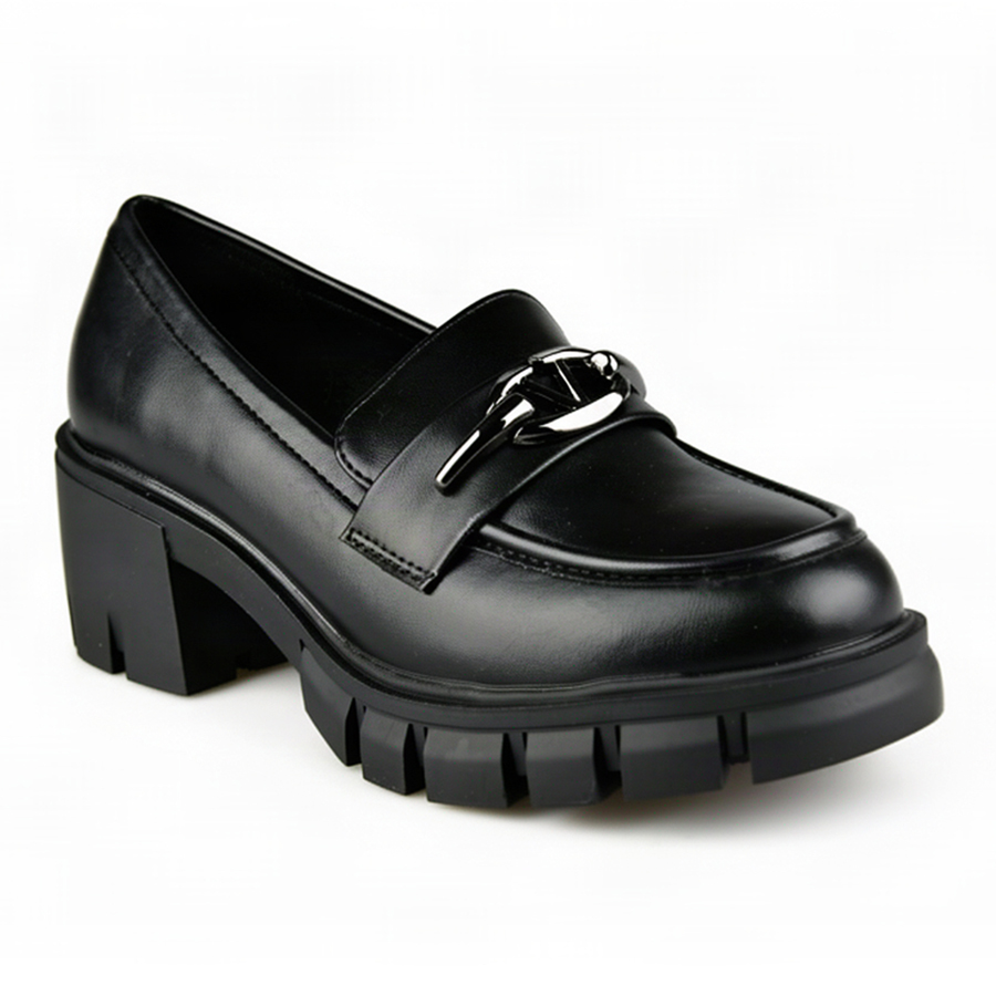 lady's shoes synthetic leather black 0164195