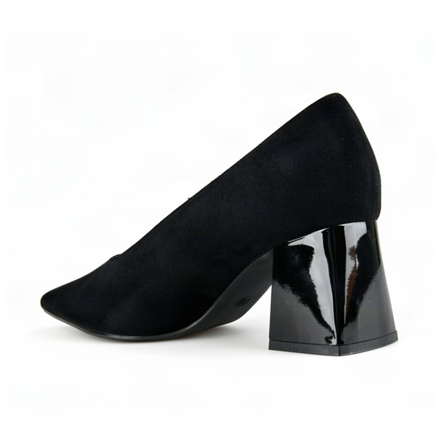 pantofi damă textil negru 0163253