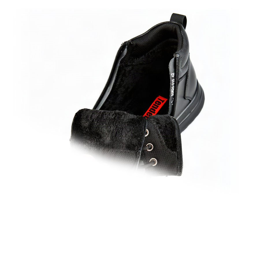 botine bărbați piele naturală negru 0162767