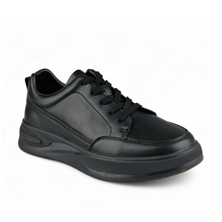 adidași damă piele naturală negru 0163340