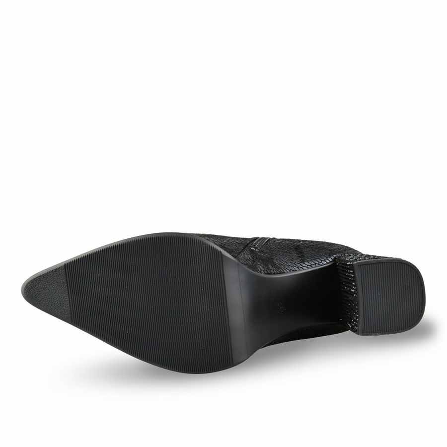 botine damă piele ecologică negru 0162064