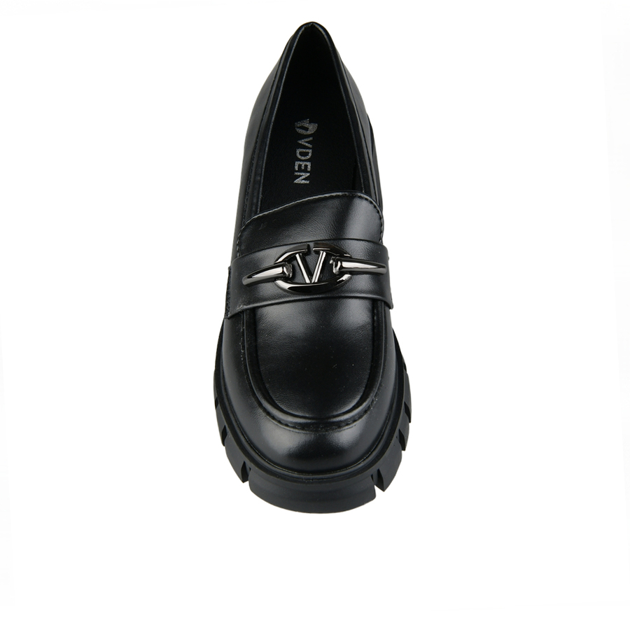 lady's shoes synthetic leather black 0164195