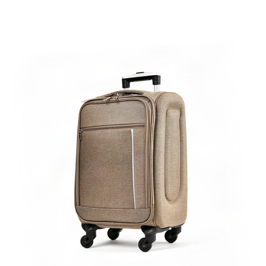 small suitcase textile beige 0163705