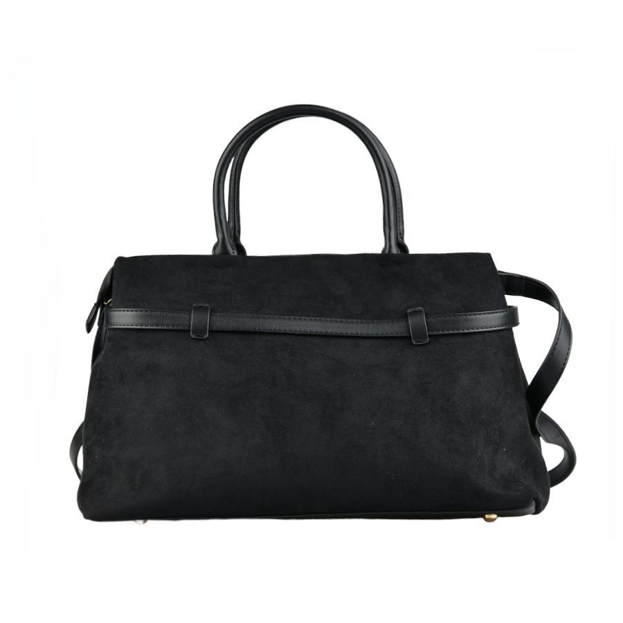geantă damă textil/piele ecologică negru 0162408