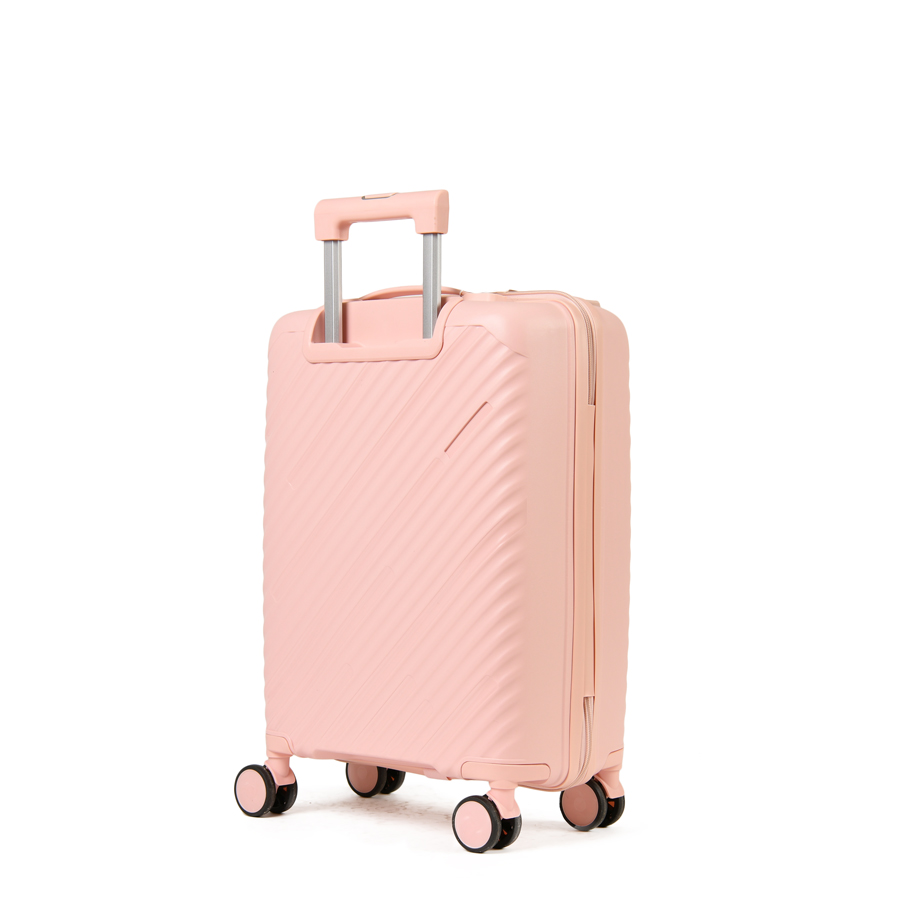 small suitcase polypropylene pink 0161445