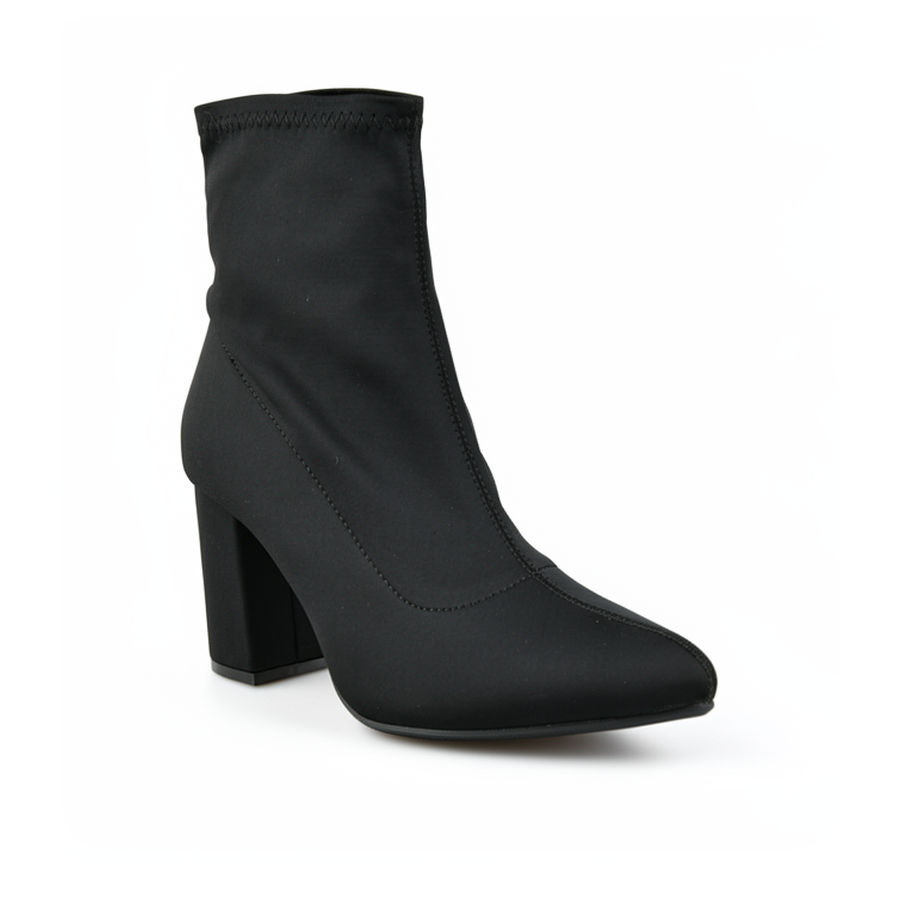 botine damă textil negru 0162842