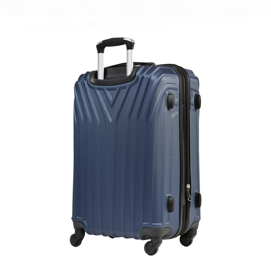 medium suitcase ABS plastic tŭmno sin dark blue 0163673