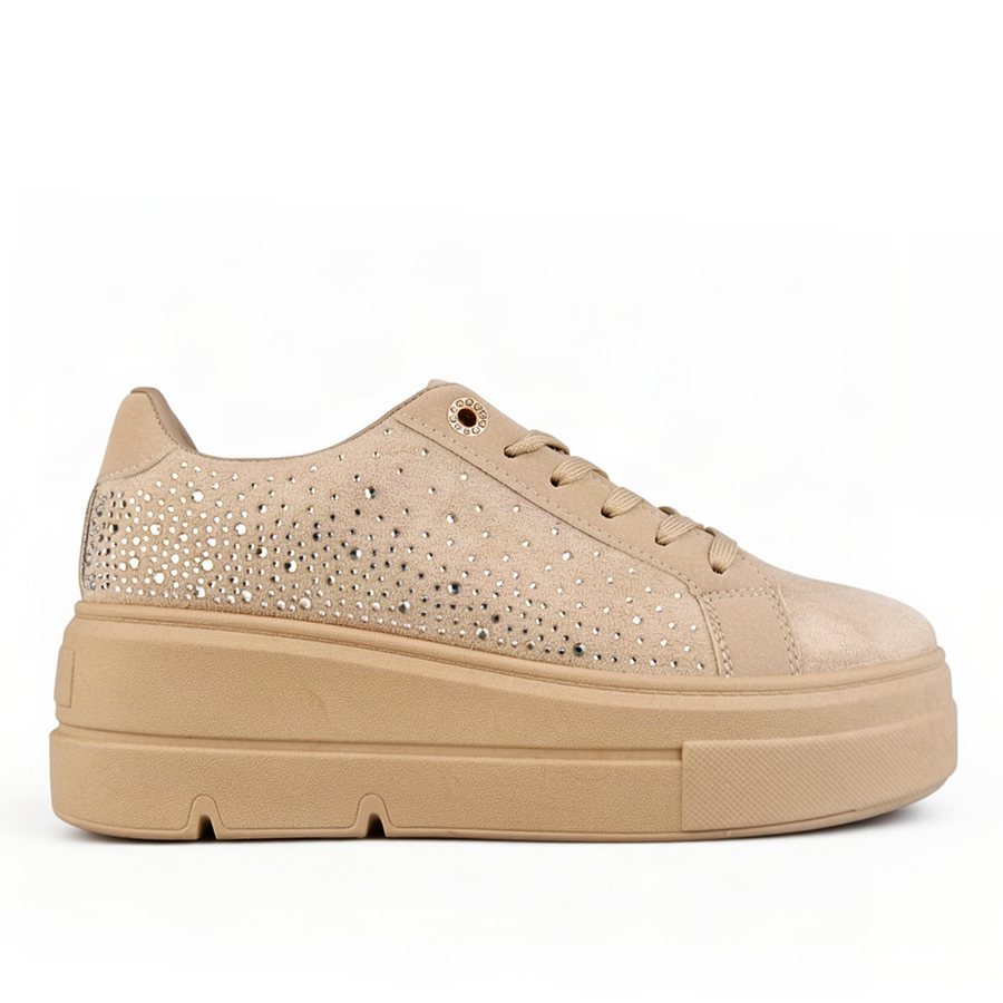 adidași damă piele ecologică/textil bej 0163310