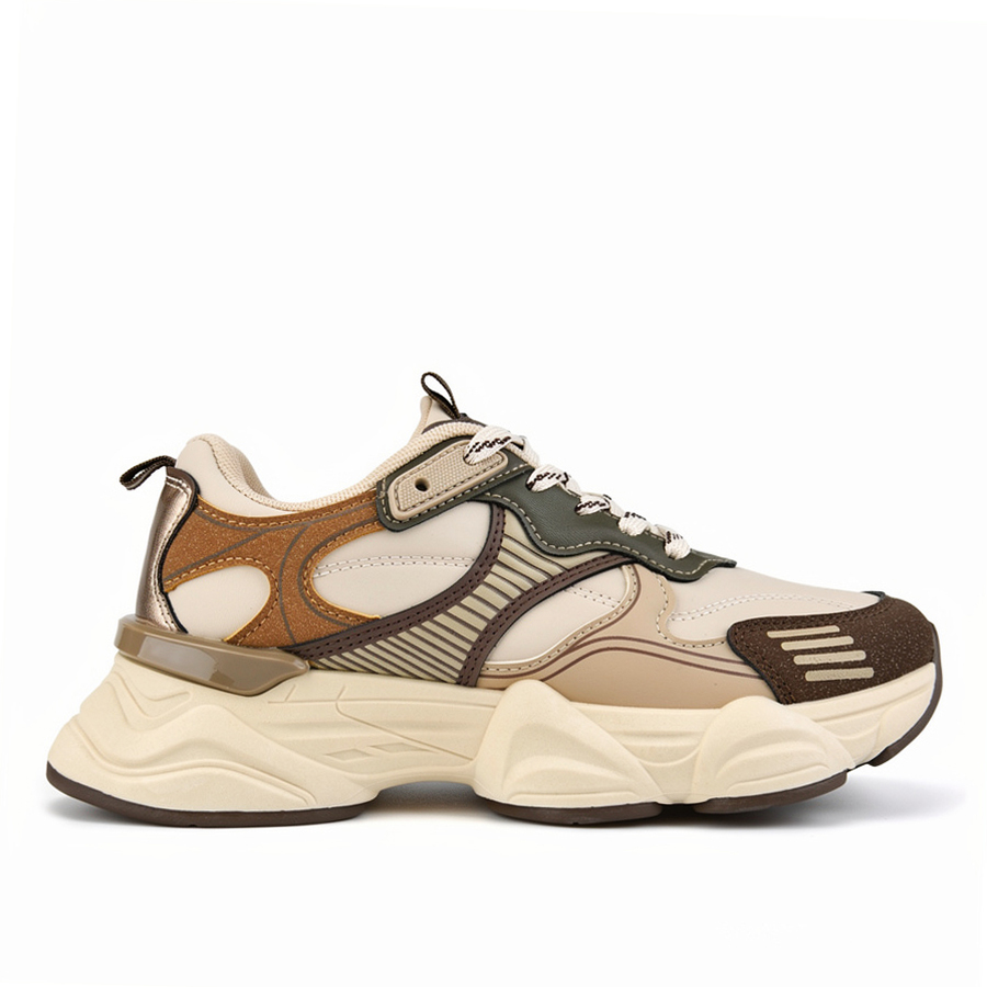 adidași damă piele ecologică bej 0162725