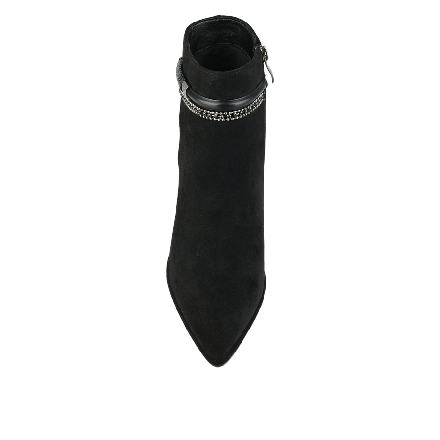 botine damă textil negru 0162068