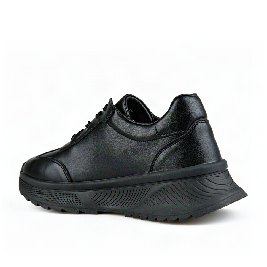 adidași damă piele naturală negru 0163331