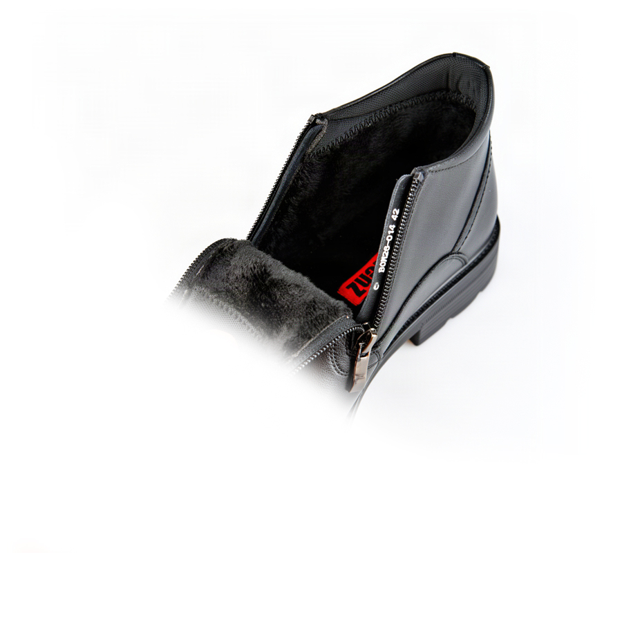 botine bărbați piele naturală negru 0162766