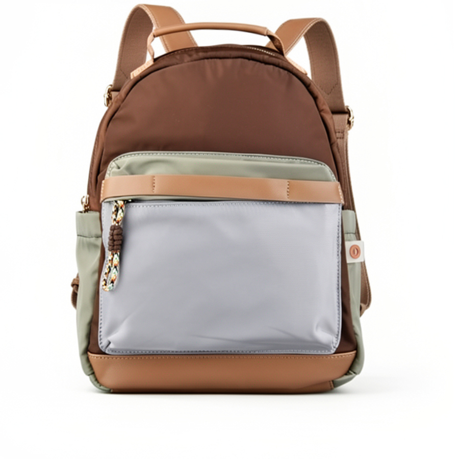 rucsac damă textil maro 0163124