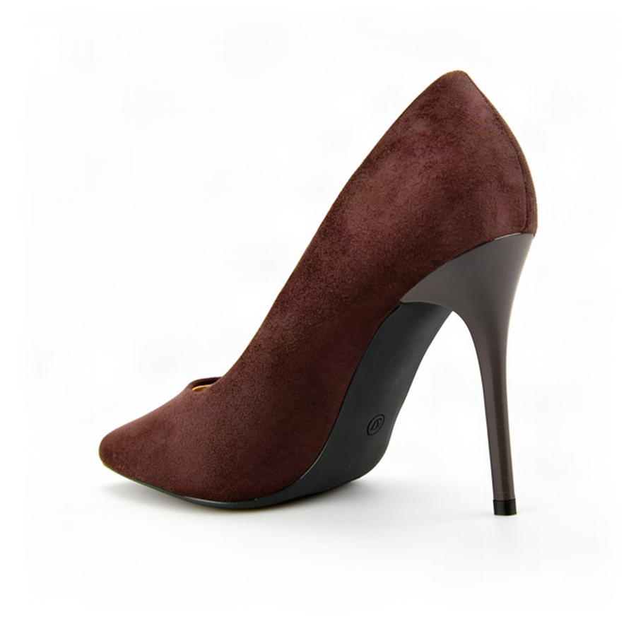 pantofi damă textil maro 0163022