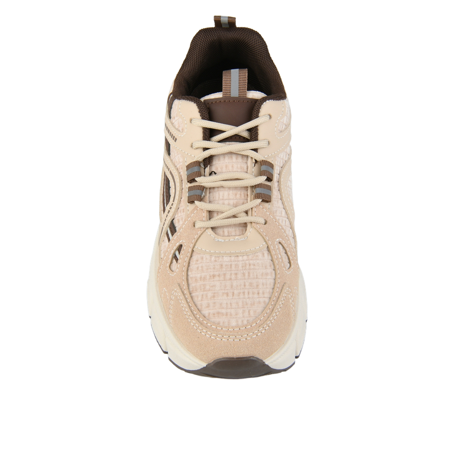 adidași damă piele ecologică/textil bej 0162728