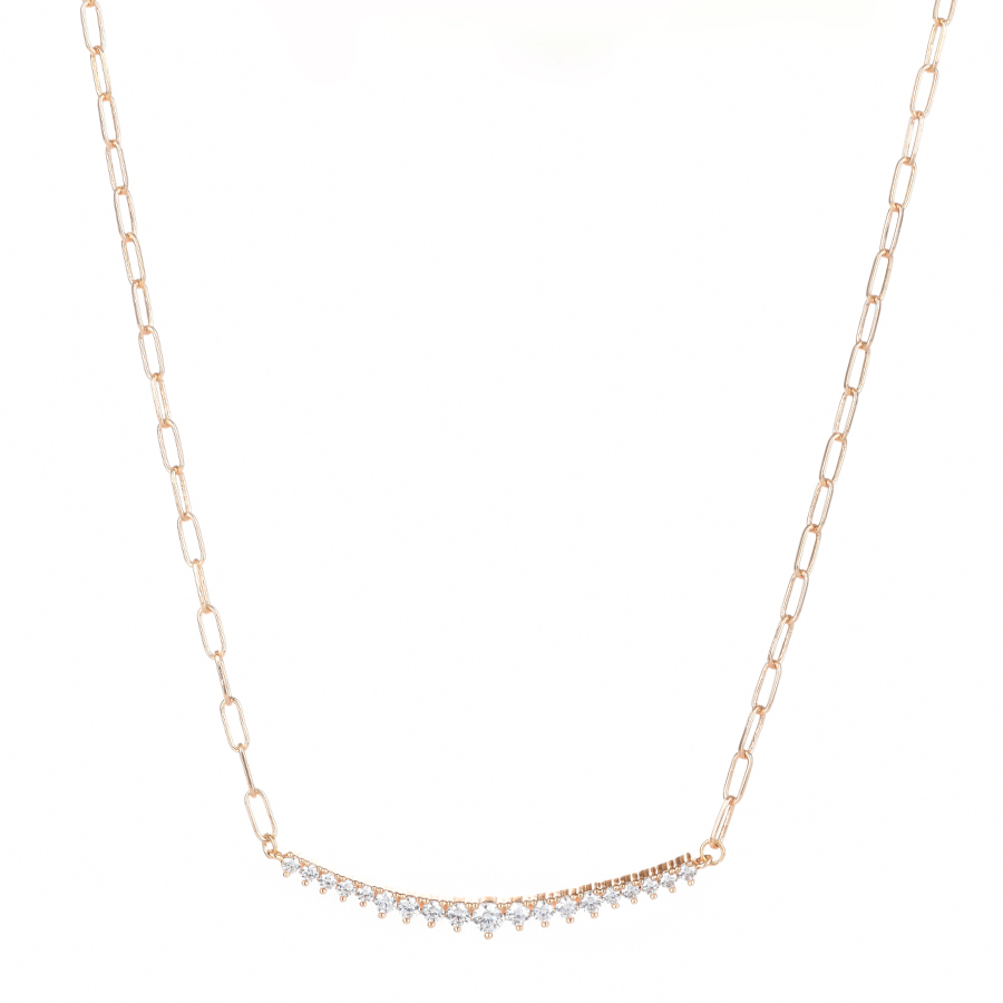 lady's necklace brass gold 0164819