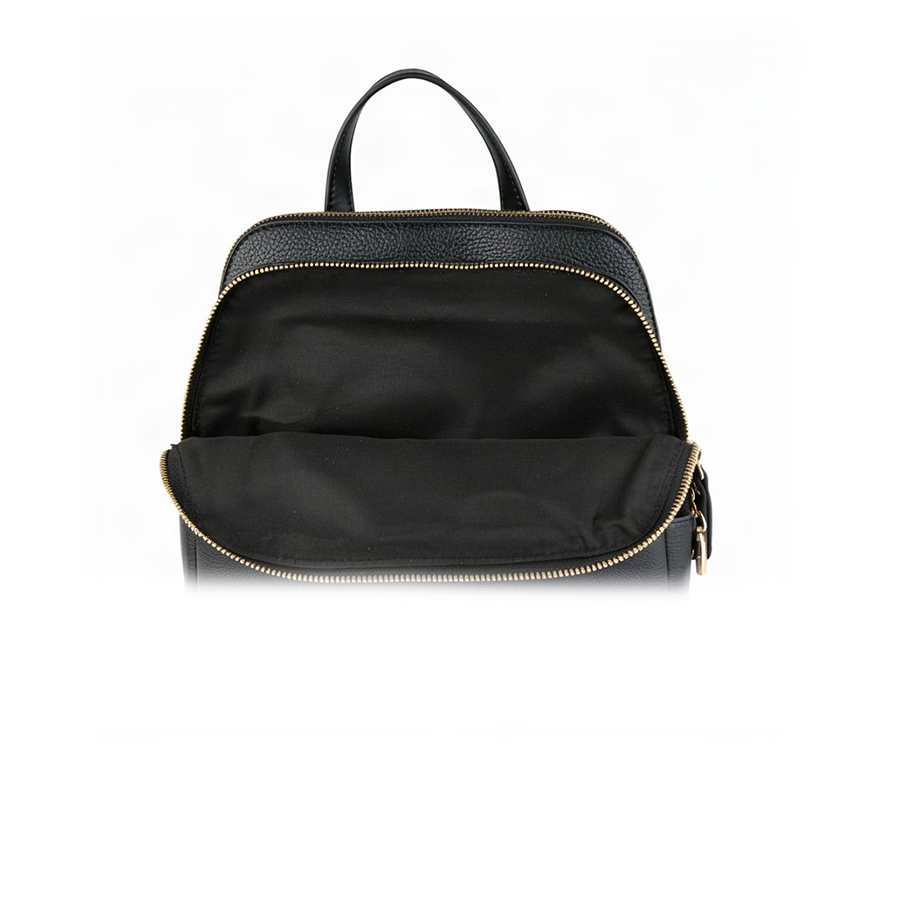 rucsac damă piele naturală/piele ecologică negru 0163165