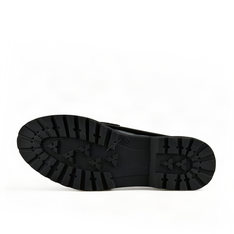 lady's shoes textile/synthetic leather black 0163002