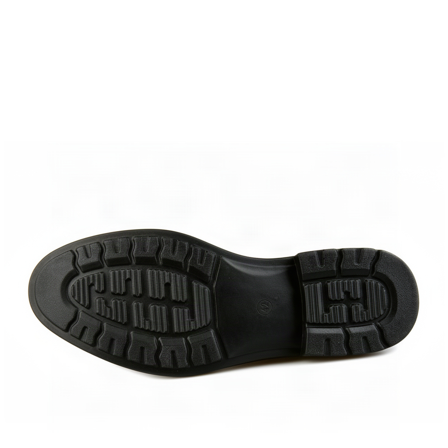 botine bărbați piele naturală negru 0162139