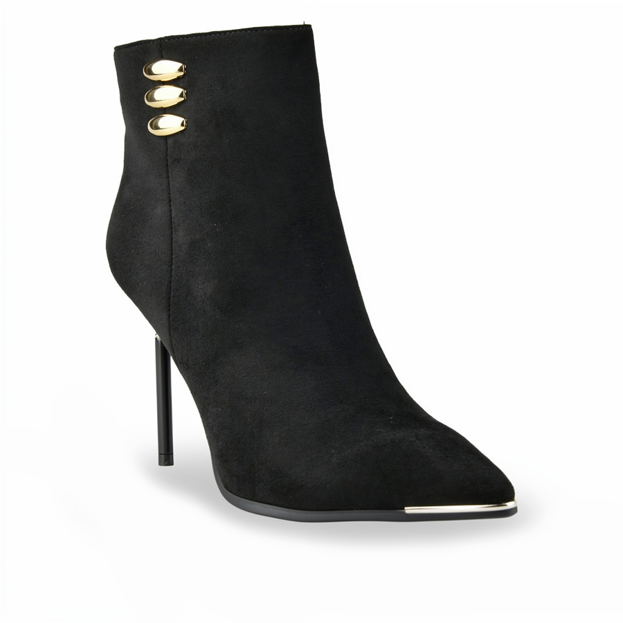 botine damă textil negru 0162063