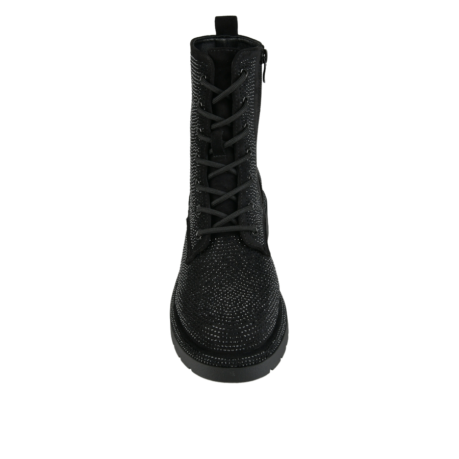 botine damă textil negru 0162445