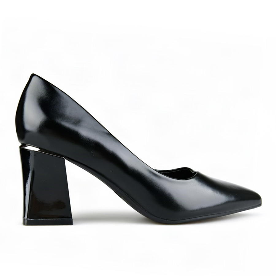 pantofi damă piele ecologică negru 0163036