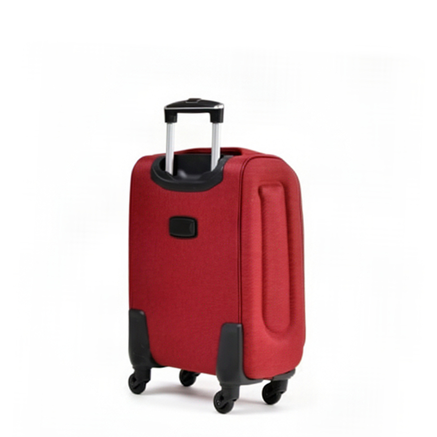 small suitcase textile bordeaux 0163708