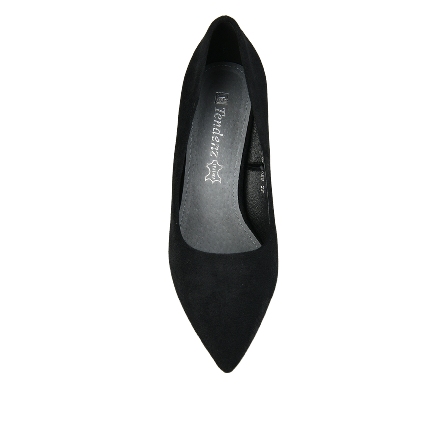 pantofi damă textil negru 0163021
