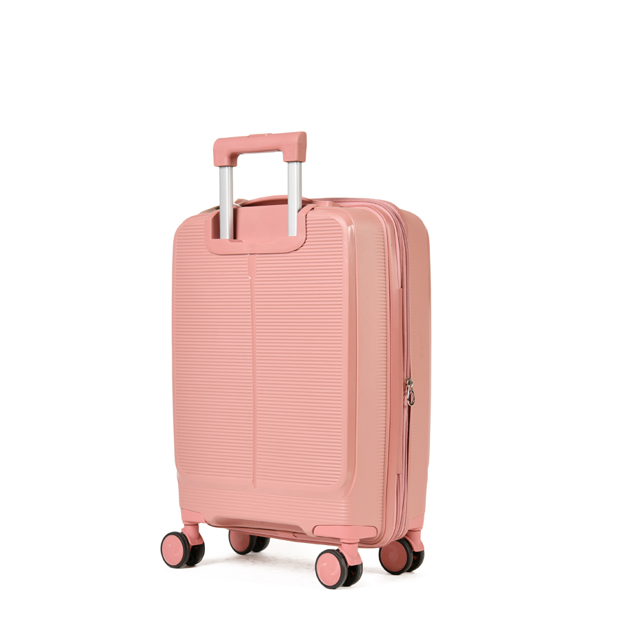 small suitcase polypropylene pink 0161409