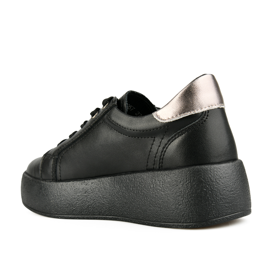 pantofi damă piele naturală negru 0156191